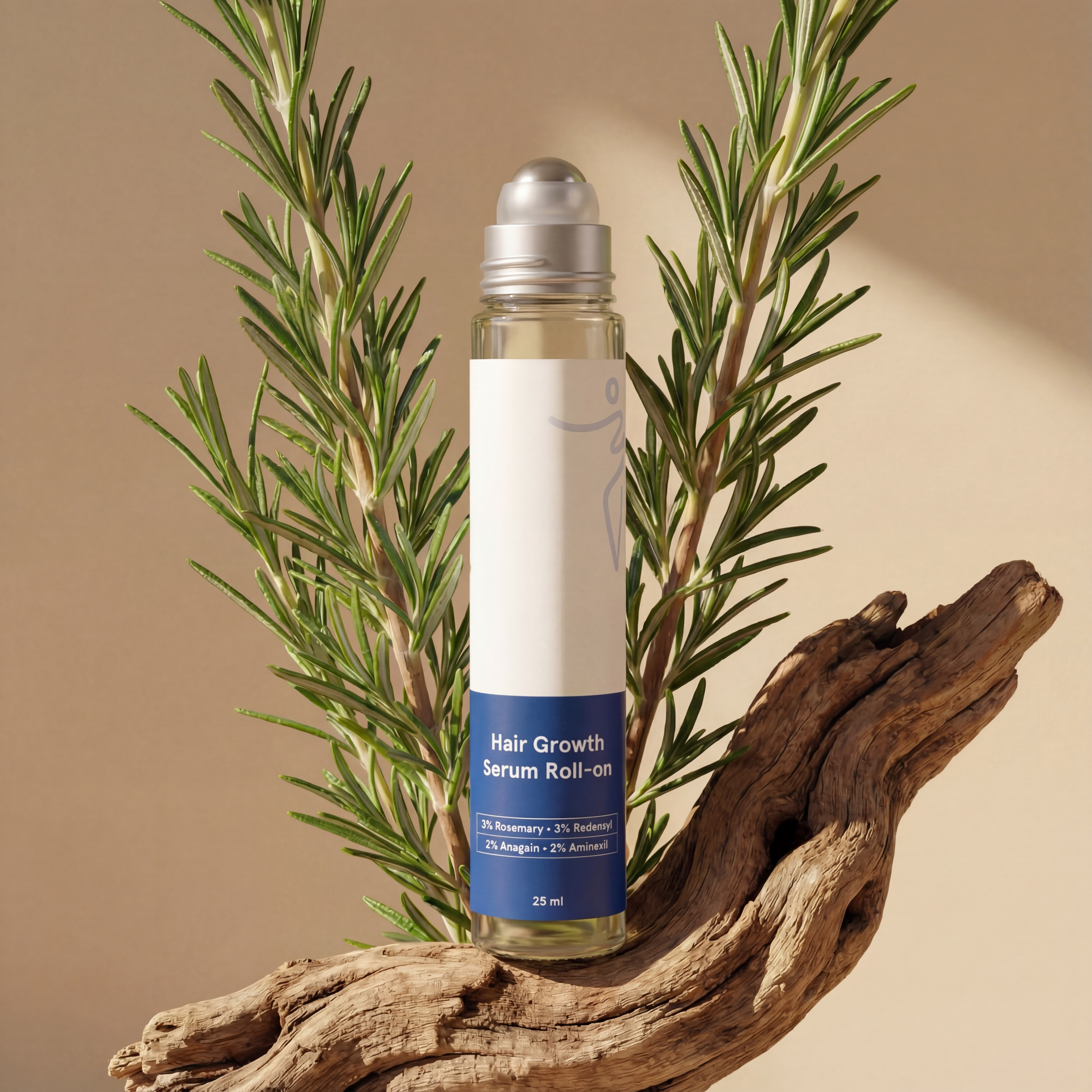 LUSARO™ Hårväxtserum & Skäggväxt  Roll-on