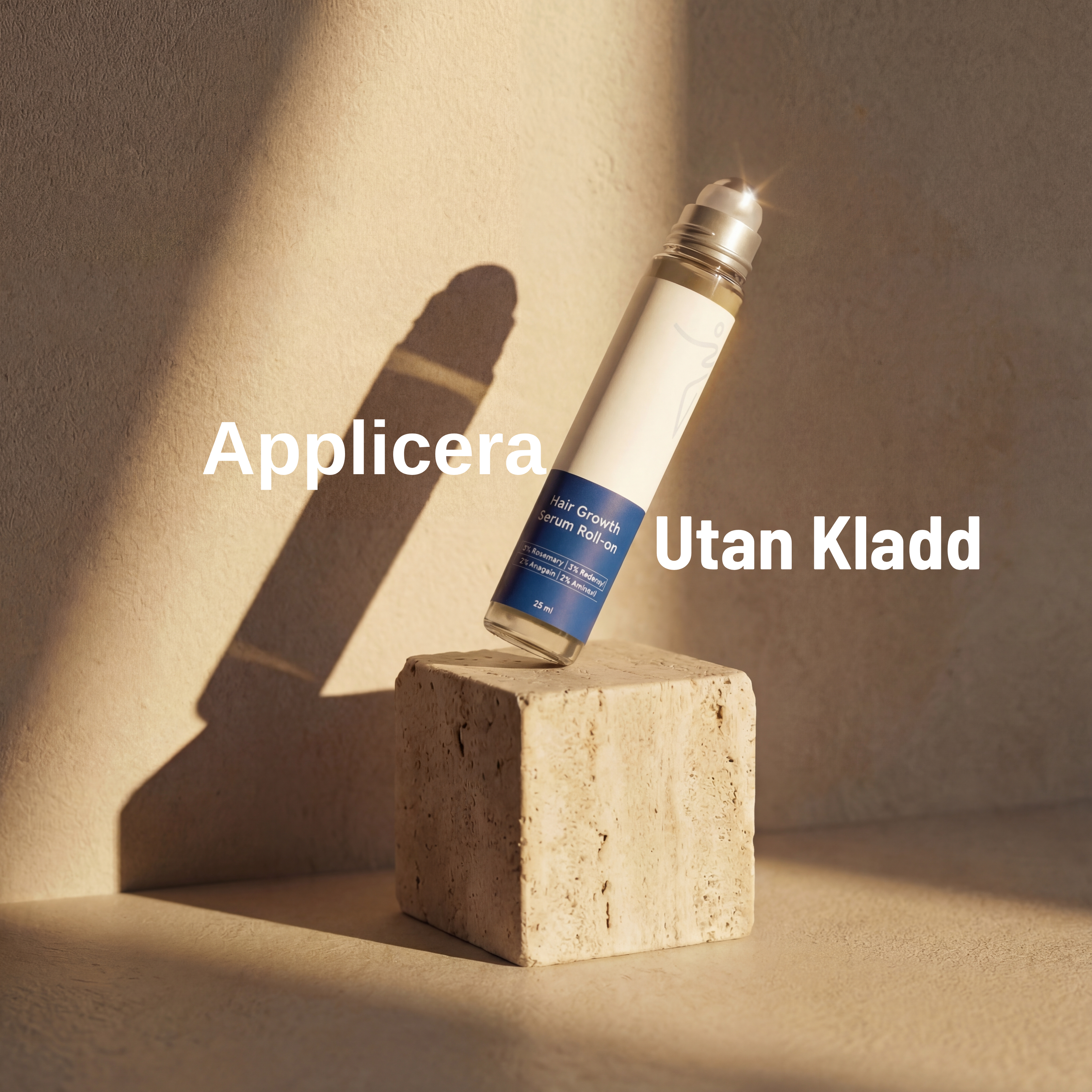 LUSARO™ Hårväxtserum & Skäggväxt  Roll-on