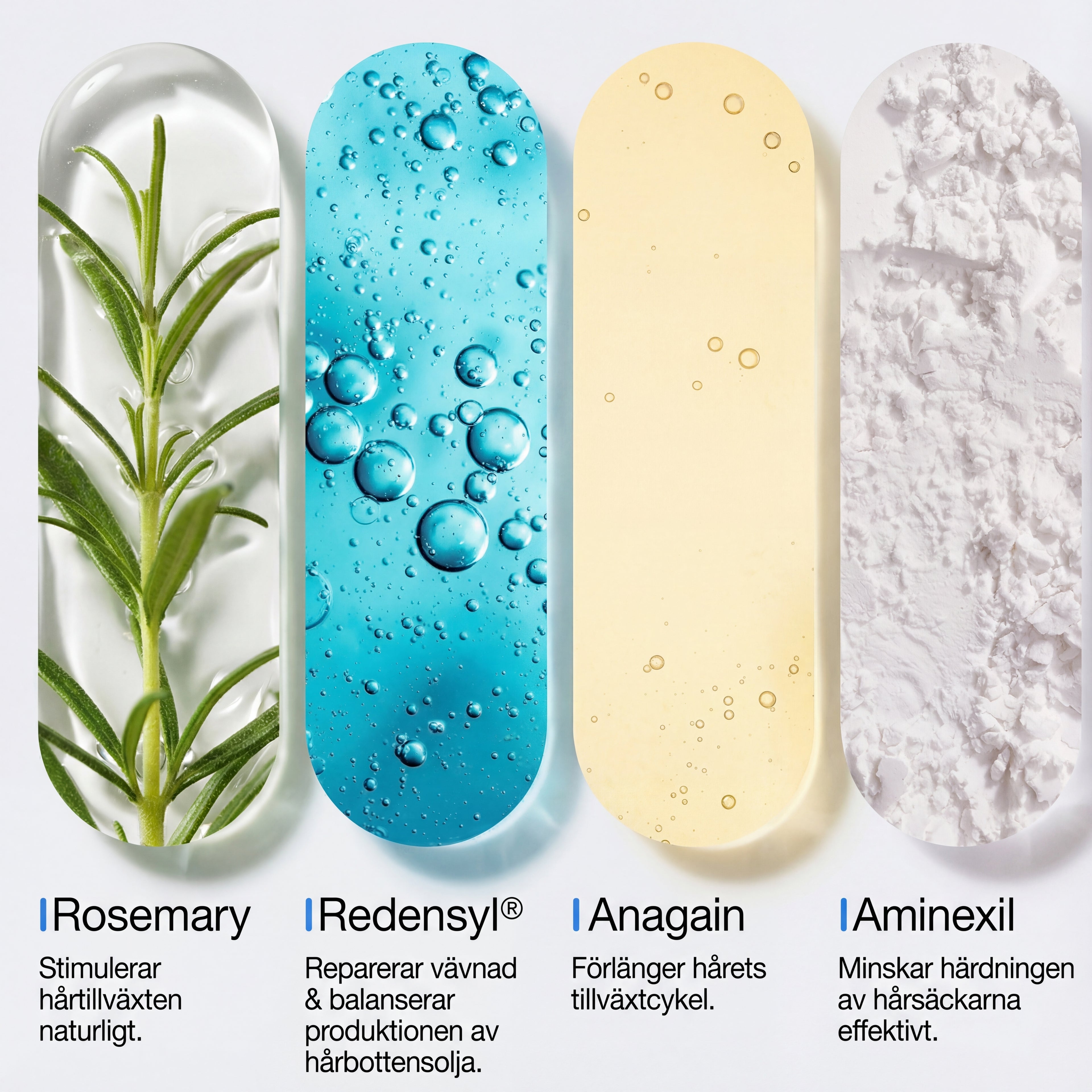 LUSARO™ Hårväxtserum & Skäggväxt  Roll-on